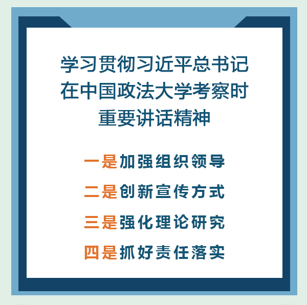 教育部党组学习贯彻习总书记在中国政法大学考察时重要讲话精神